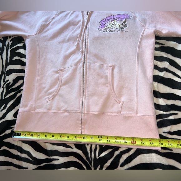 Volcom Featured Artist Zip Hoodie - Y2K/Surf/Skate/Art/Abstract - Junior’s XL - Picture 15 of 16